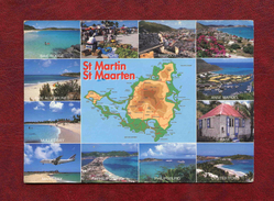 Antilles - Saint-Martin - Multivues - 1998 - Saint-Martin