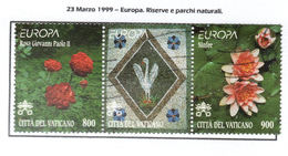 VATICANO / VATIKAN  1999  EUROPA CEPT Serie  Usata / Used - Oblitérés