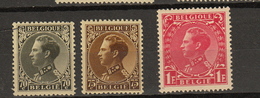 Belgie - Belgique Ocb Nr : 401 - 403 ** MNH  (zie  Scan) - 1934-1935 Leopold III