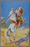 Donadini  Antonio Soldier On ARABIAN HORSE    About 1914y.    D690 - Donadini, Antonio