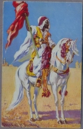 Donadini  Antonio Soldier On ARABIAN HORSE    About 1914y.    D692 - Donadini, Antonio
