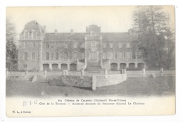 BECHEREL  (cpa 35)  Le Château De CARADEUC  Côté De La Terrasse  -   - L 1 - Bécherel
