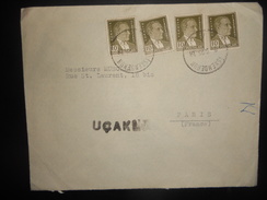 Turquie , Lettre D Iskenderun 1955 Pour Paris - Briefe U. Dokumente