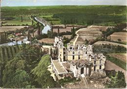 BIDACHE - Les Ruines Du Château Des Ducs De Grammont - Lapie 10 - écrite Et Circulée 1966 - Tbe - Bidache