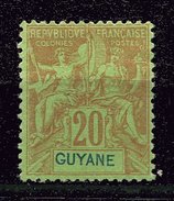 Guyane * N° 36 - Oblitérés