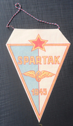 FK Spartak Subotica, SERBIA FOOTBALL CLUB, CALCIO OLD PENNANT - Abbigliamento, Souvenirs & Varie