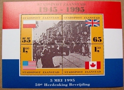 Nederland 1995 STADSPOST    2E WERELDOORLOG  WWII  BLOK-M/S     Postfris/mnh/sans Charniere - Nuevos