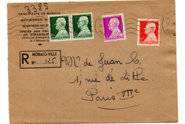 Carta De Monaco De 1947.- - Lettres & Documents