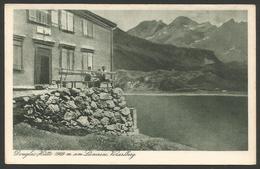 Austria-----Douglas Hutte Am Lunersee------old Postcard - Brandertal