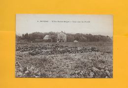 CPA TON SEPIA 95 MOURS UNE VUE SUR LA FORET ET LA VILLA SAINT REGIS - - Mours