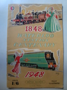 WATERLOO STATION CENTENIAL 1848-1948 BRITISH RAILWAYS. ONE HUNDRED YEARS COLOR ILLUSTR. HELEN MCKIE. 32 PAGES - Eisenbahnverkehr