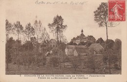 37 - BEAUMONT LA RONCE - Domaine De La Haute Barde - Perspective Ferme De La Sécheresse Et Le Château - Beaumont-la-Ronce