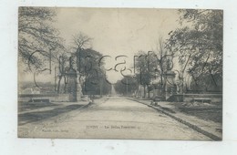 Juvisy-sur-Orge (91) : Perspective D La Route Prise Au Niveau Des Belles Fontaines En 1910 PF. - Juvisy-sur-Orge