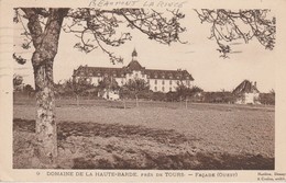 37 - BEAUMONT LA RONCE - Domaine De La Haute Barde - Façade (Ouest) - Beaumont-la-Ronce