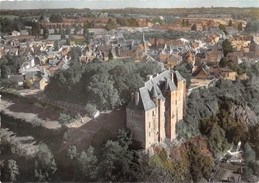 23-BOUSSAC- VUE DU CIEL , LE CHATEAU ET VUE PANORAMIQUE - Boussac