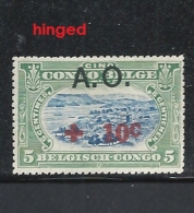 RUANDA URUNDI  - 1918 Belgian Congo Red Cross Issue Of 1918 Overprinted "A. O." *  Yvert #36 - OC38/54 Belgische Bezetting In Duitsland