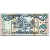 Billet, Somaliland, 500 Shillings = 500 Shilin, 2011, 2011, NEUF - Somalië