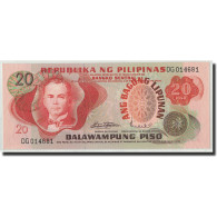 Billet, Philippines, 20 Piso, 1970, KM:155a, NEUF - Filipinas