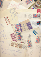 °°° USA - LOT POSTAL HISTORY - 34 PIECES °°° - 2. 1941-80