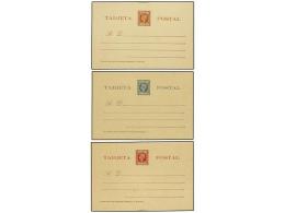 CUBA. Ed.31, 32, 34. Conjunto De Enteros Postales Sin Circular. Cat. 69€. - Altri & Non Classificati