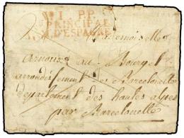 ESPAÑA: PREFILATELIA. 1811 (21 Enero). EJÉRCITOS FRANCESES. CHICLANA A FRANCIA. Marca... - Other & Unclassified