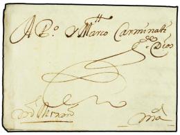 ESPAÑA: PREFILATELIA. 1655. ALICANTE A MADRID. Carta Completa Con Indicación De Porte Manuscrita... - Autres & Non Classés