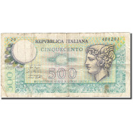 Billet, Italie, 500 Lire, 1966, 1974-02-14, KM:94, TB - 500 Lire