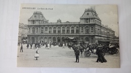 Cpa Bruxelles La Gare 🚉 - Transport Urbain Souterrain