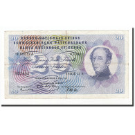 Billet, Suisse, 20 Franken, 1956-07-05, KM:46d, B - Switzerland