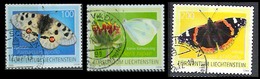 Stamp Of Liechtenstein 2010: Butterfly - Papillon - Schmetterling - Oblitérés