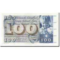 Billet, Suisse, 100 Franken, 1961-12-21, KM:49g, TTB - Suiza