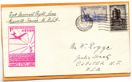 France 1939 Air Mail Cover Mailed - 1927-1959 Covers & Documents