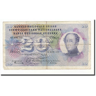 Billet, Suisse, 20 Franken, 1954, 1954-07-01, KM:46a, B - Switzerland