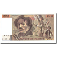 Billet, France, 100 Francs, 100 F 1978-1995 ''Delacroix'', 1993, 1993, SUP - 100 F 1978-1995 ''Delacroix''