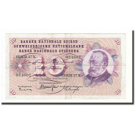 Billet, Suisse, 10 Franken, 1961, 1961-10-26, KM:45g, TB - Suisse