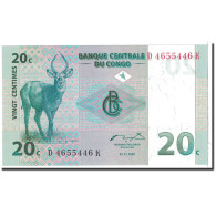Billet, Congo Democratic Republic, 20 Centimes, 1997, 1997-11-01, KM:83a, NEUF - República Del Congo (Congo Brazzaville)