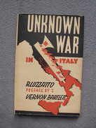 Unknown War In Italy, By Riccardo Luzzatto. Rare Exemplaire Dédicacé Et Signé - Inglés