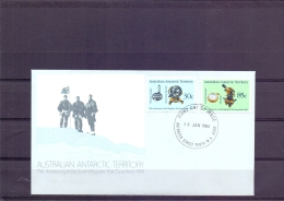 Australian Antarctic Territory -  FDC - Aberdeen Street Perth W.A. 6000 - 16/1/1984  (RM12336) - Esploratori E Celebrità Polari