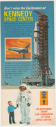 KENNEDY SPACE CENTER  BROCHURES NASA TOURE OPERATED BY TWA - Advertisements