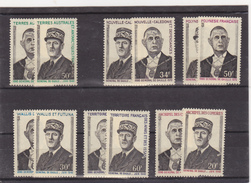 DE GAULLE  COLONIES ET DOM TOM  MNH**  COTE: 220 EUROS - Ohne Zuordnung