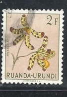 RUANDA URUNDI    1953 Indigenous Flora USED & HINGED WRITTEN ON THE SCANN - Nuovi