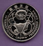 GIBRALTAR - 1 CROWN 1993 PANDA CHINA - Gibraltar