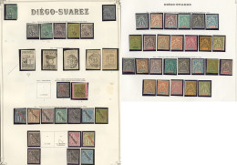 Collection. 1890-1893 (Poste, Taxe), Valeurs Et Séries Moyennes, Des Ex * Et Qqs Doubles. - TB, B Ou Pd - Andere & Zonder Classificatie