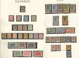 Collection. 1899-1964 (Poste, PA, Taxe), Des Valeurs Moyennes Et Séries Complètes Dont Palmiers, Des Doubl - Andere & Zonder Classificatie