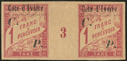 Colis Postaux. Millésimes. No 19, Paire Mill. 3. - TB (cote Maury) - Andere & Zonder Classificatie