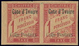 Colis Postaux. Sans Accent. No 4b + 4, En Paire Bdf, Jolie Pièce. - TB. - R - Altri & Non Classificati