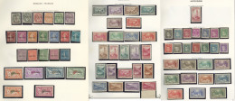 Collection. 1931-1981 (Poste, PA, Taxe), Des Valeurs Moyennes Et Séries Complètes Dont 1/23, Des Doubles O - Andere & Zonder Classificatie
