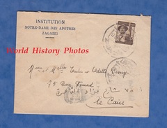 Enveloppe De 1956 - ZAGAZIG - Institution Notre Dame Des Apotres - Egypt / Egypte - Storia Postale