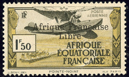 Poste Aérienne. France-Libre. No 14. - TB - Andere & Zonder Classificatie