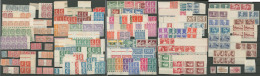 1900-1938 (Poste), Bonnes Et Moyennes Valeurs Majorité En Bloc De Quatre, Qqs Doubles Et Multiples, Des Ex *. - T - Collezioni